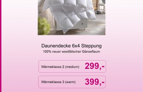 handgemachte Daunendecke, Wennigsen, Hannover, besser schlafen